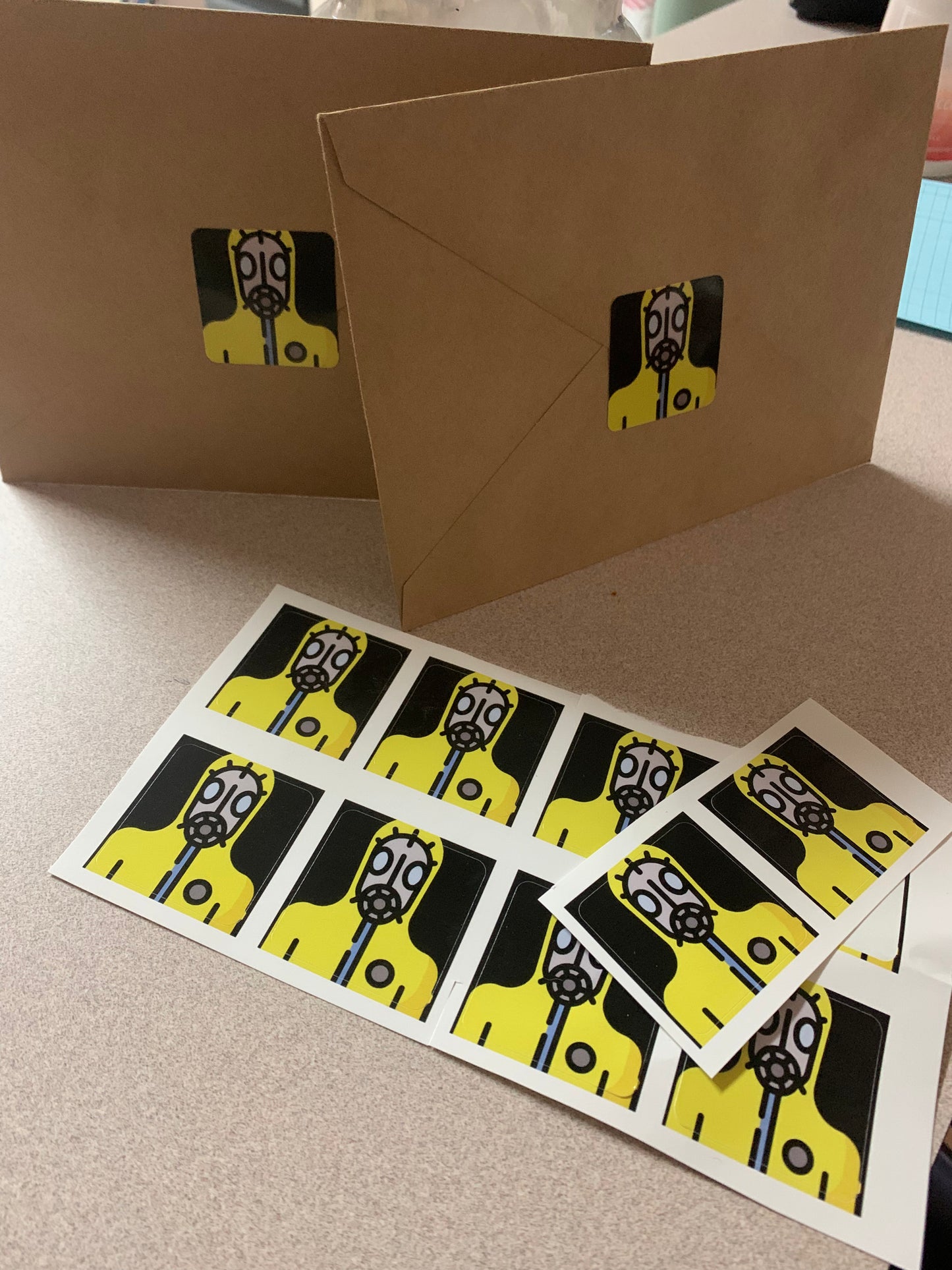 Bennett’s Logo Sticker(s) & Note from Bennett